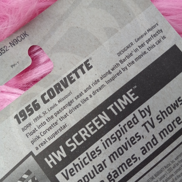 Barbie limited edition hot wheels 1956 Barbie corvette! SOLD - Picture 5 of 6